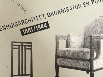 Art Deco Amsterdamse School Lounge Chair by Cornelis van der Sluys, 1918